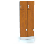 Premium lockers Z-shaped doors ALFORT DD 1920 x 700 x 520